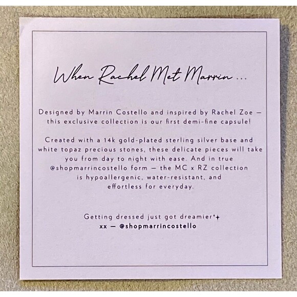 Marrin Costello Curateur Soleil Gold Topaz Dainty‎ Bracelet MSRP $150 NEW - Picture 5 of 8